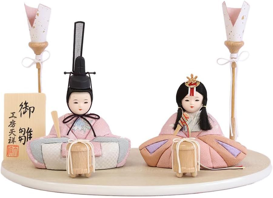 雛人形 ひな祭り ガラスケース入 アンティーク 日本人形 レトロ 時代物