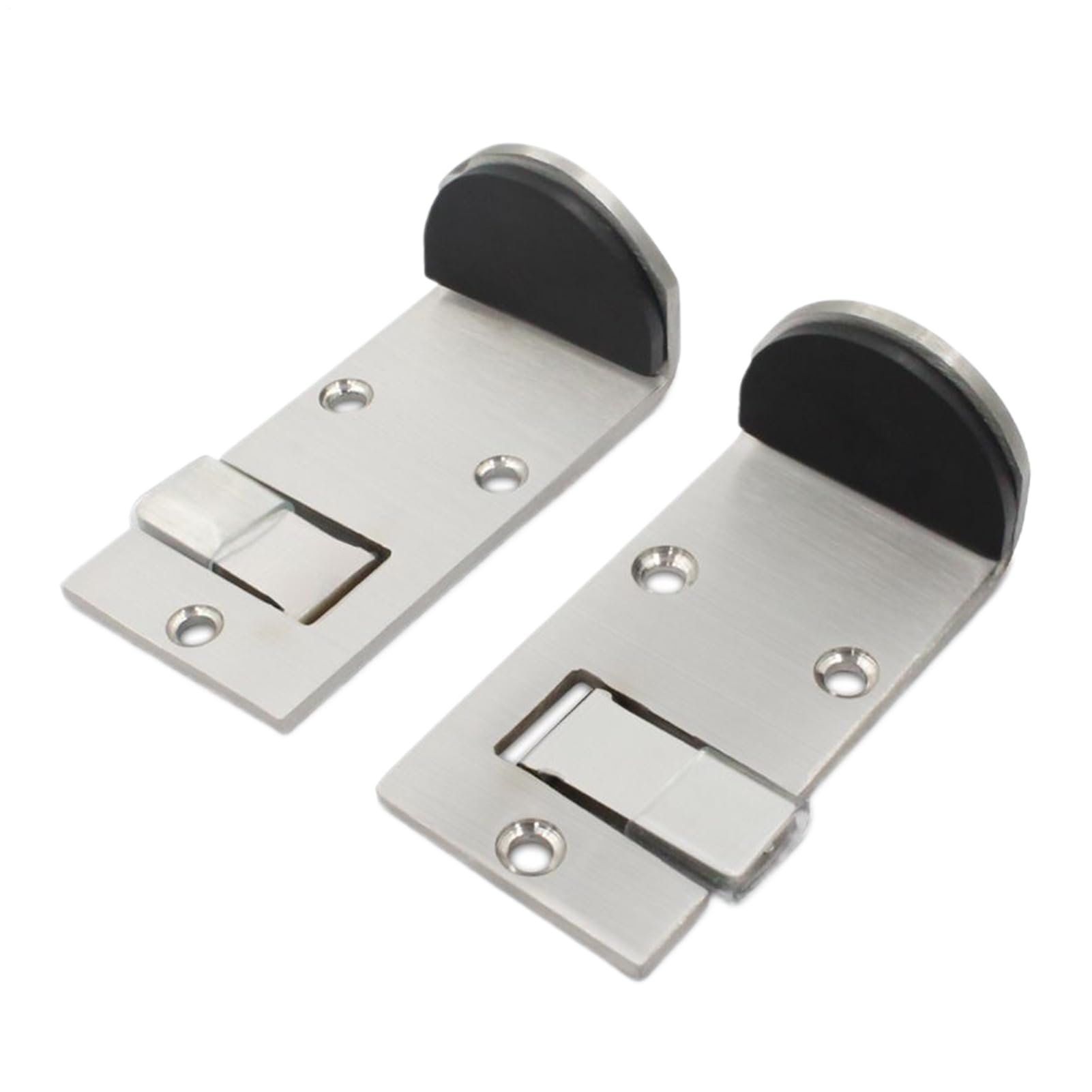 Cale de porte inox lot de 2 butoirs robustes et élégants en acier inoxydable