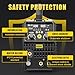 HIZONE 135A MIG Welder, 110V Flux Core MIG Welder/Lift TIG/Stick 3 in 1 Welding Machine, IGBT Inverter Welder with Welding Wire