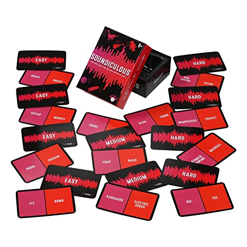 Soundiculous - Moose Games: The Hilarious Pocketsize Party Game Of Ridiculous Sounds That Gets The Whole Family Laughing #TOP1