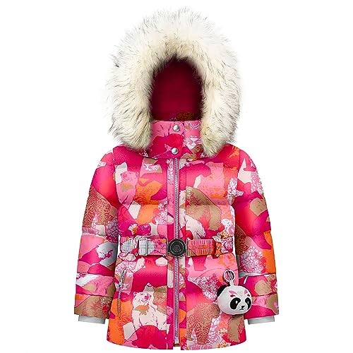 Pimienta blanca – Chaqueta de plumas 1201 Nature Pink Niña – Talla 4 años – Rosa