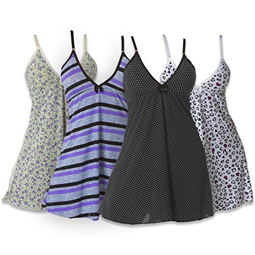 Kit com 4 Camisolas Sexy Love (P)