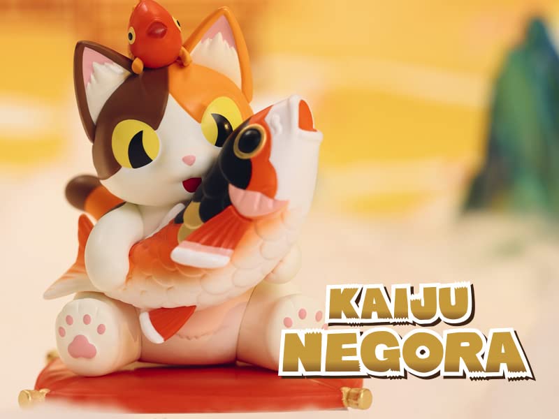 化猫獣ネゴラKAIJU NEGORA 9体セット POPMART KAIJU NEGORA Lucky Things Series Box of 9 : Amazon.sg: Toys