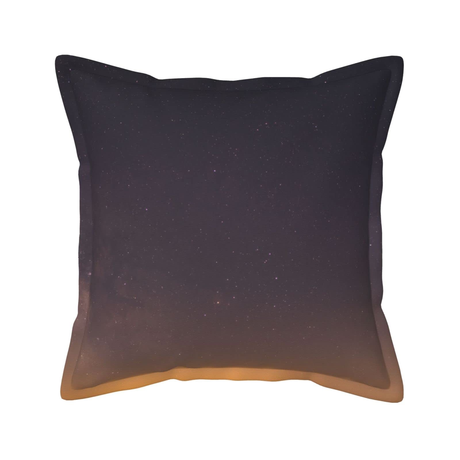 Housses de coussin univers étoilé simili cuir anti tache pour salon moderne