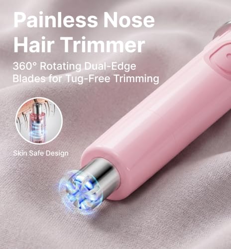 Nasenhaarschneider Augenbrauentrimmer,TOUCHBeauty Professionelles wasserfestes Nasenhaartrimmer...
