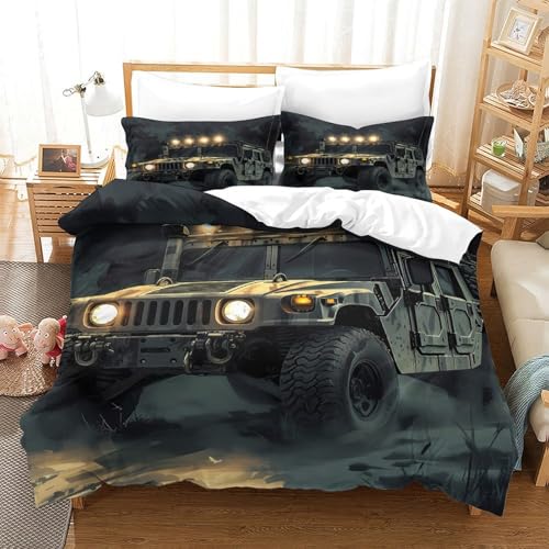 Housse de couette résistante imprimée 3D en microfibre premium