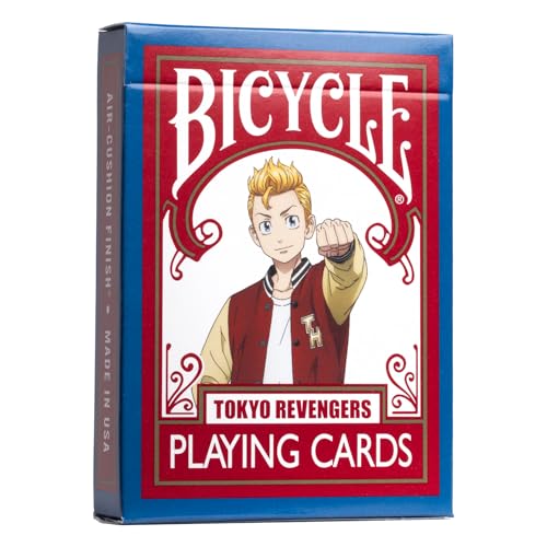Bicycle-10045589 Tokio Revengers. Baraja de Cartas para coleccionistas