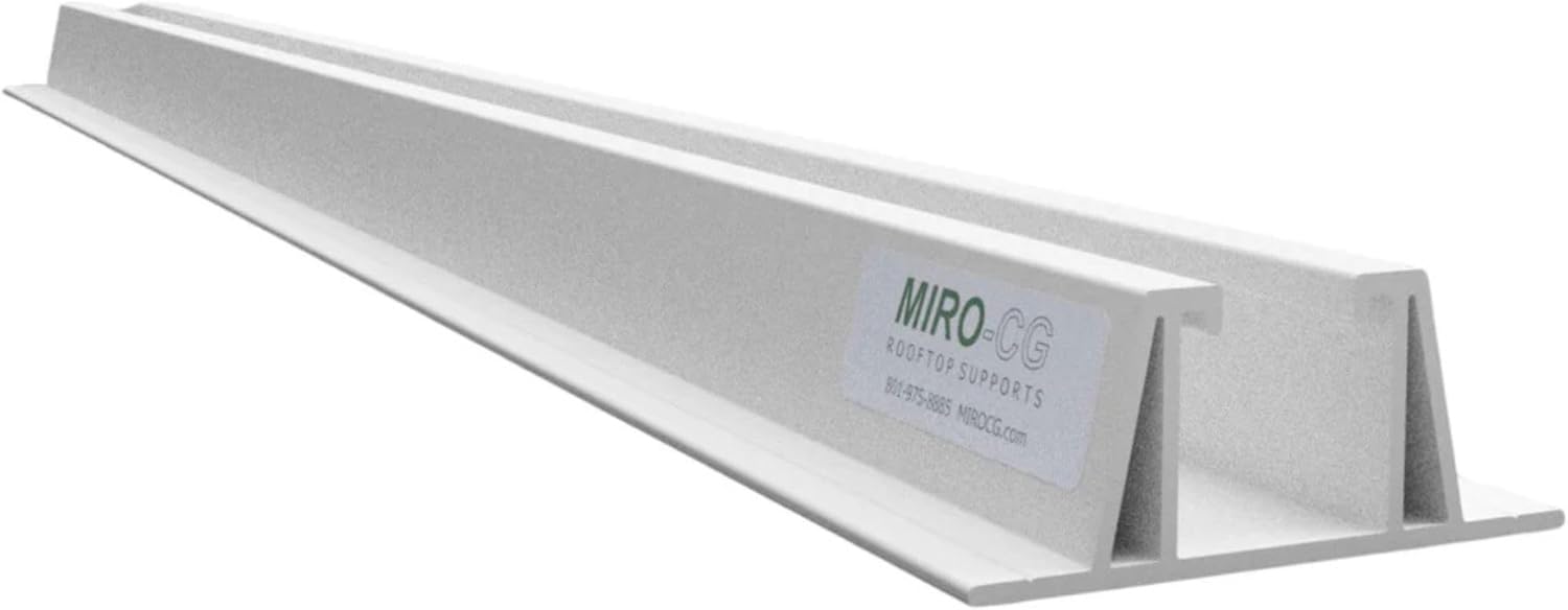 VersaStrut - PVC Channel Strut for Wall, Ceiling & Rooftop - Strong & Lightweight, Weather Resistant, Easy to Cut & Install - 36 Inch Length - 14-Pack