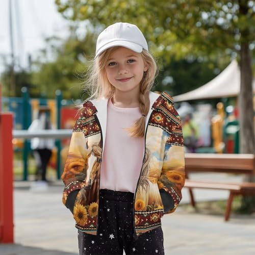 DISNIMO Zip Up Sweatshirt Boys Fleece Hoodies Girls Zipper Jacket Long Sleeve Hooded Warm Coat Winter Clothes School4