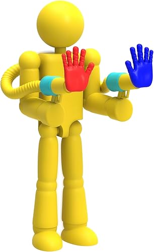 Miniatura 9 de Poppy Playtime - Figura de acción Huggy dorada (figura de 5 pulgadas de alto, serie 2)