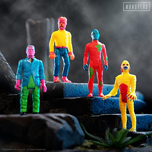 Image of Super7 Universal Monsters Creature from The Black Lagoon (Costume Colors) - 3.75 in Scale Reaction Figure