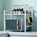 MAIKA HOME Cuisine Racks / 2 étagères étages/Fournitures de Cuisine Shelf (Couleur: Blanc)