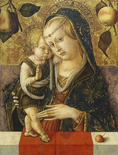 Peinture Toile Carlo Crivelli 60x90cm au rendu artistique haut de gamme pour intérieur