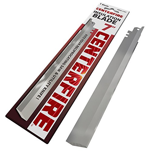 Bullet by MARSHALLTOWN 7? CenterFire Insulation Knife Kit, Cuts Fiber and Foam Insulation, Mineral Wood, Polyester, Foam Board, XPS, EPS, and More, Made in the USA, CB50-1107-1 - Thumbnail 3