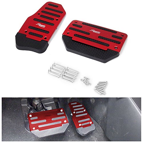 AUTOPDR Non-Slip Car Brake Accelerator Gas Pedals Pads Covers Foot Brake Extenders Cover