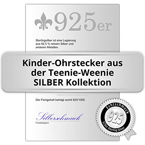 Tee-Wee Bambini Orecchini in argento Sterling 925