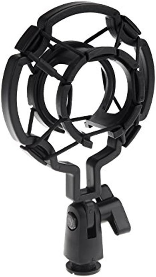 ZZ ZONEX Universal Microphone Cradle Shock Mount, Mic Clip Holder Mount for Diameter 43mm-50mm Mic Anti Vibration Adjustable High Isolation Shock Mount