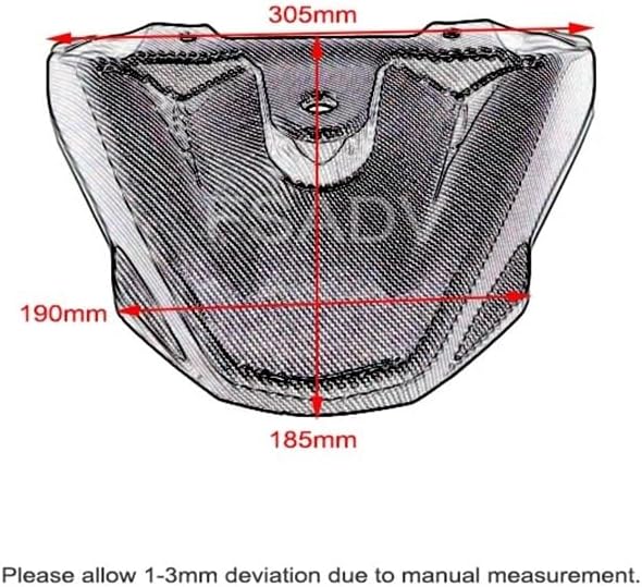 Motorcycle Tank Side Panel for H&ond&a NT1100 NT 1100 2022 2023 Motorcycle Mudguard Front Beak Fairing Extension Wheel Extender
