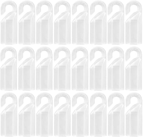 Garneck 24 piezas de accesorios de persianas de plástico para ventanas, mini gancho ciego, conector de varita, gancho para pegar en la búsqueda de