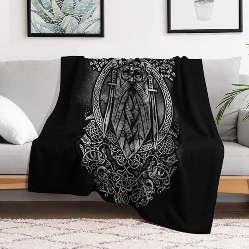 Couverture Viking polaire douce pour soirées camping et jardin - 3