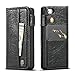 Produktbild XSJK Samsung Galaxy Note9 Note8 S9Plus S9 S8Plus S8 S7edge S7 S10 S10Plus S10e Leder Case Hülle mit Magnet Handy Schutzhülle,C,SamsungS7edge