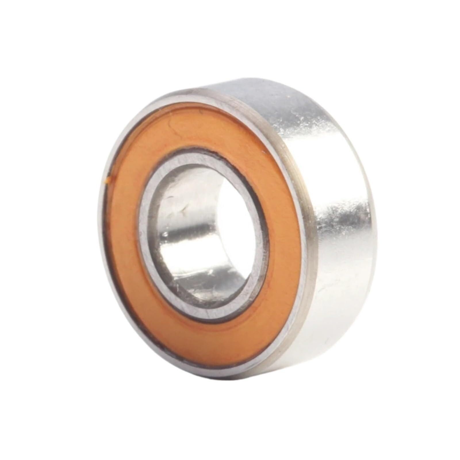 Industrial Shaft Bearings, MR115RS Bearing 10PCS 5x11x4 Mm ABEC-3 Car Truck MR115 RS 2RS Ball Bearings MR115-2RS Orange Sealed