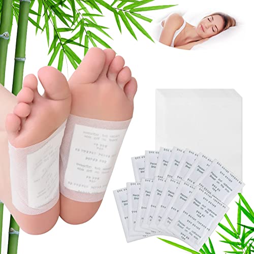 200 Stück Detox Fußpflaster Entgiftung - Entgiftungspflaster Füße für Stressabbau und Tiefschlaf - Deep Cleansing Detox Foot Pads für Entfernen von Körpergiften (200 Stück)