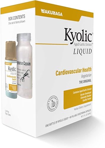Miniatura 3 de Cápsulas con extractos de ajo añejado Kyolic, fórmula 100 original cardiovascular, 10021, líquido, 1, 1