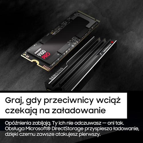 Image of Samsung Memory MZ-VAP8T0CW 9100 PRO 8TB Internal SSD with Heat Sink, PCIe 5.0 x4, NVMe 2.0, SSD Designed for Pros & Gamers, Compatible with PC & PlayStation 5, 5 Year Limited Warranty (UK Version)