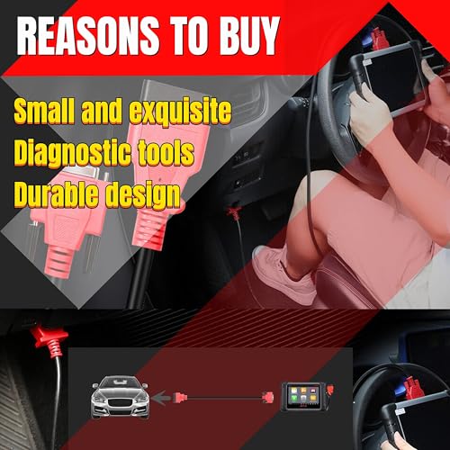 RYRYIL OBD2 OBDII Main Cable 16 Pin OBDII DB15 Programming Cable Connector Diagnostic Tool Replacement by RYRYIL - Image 3