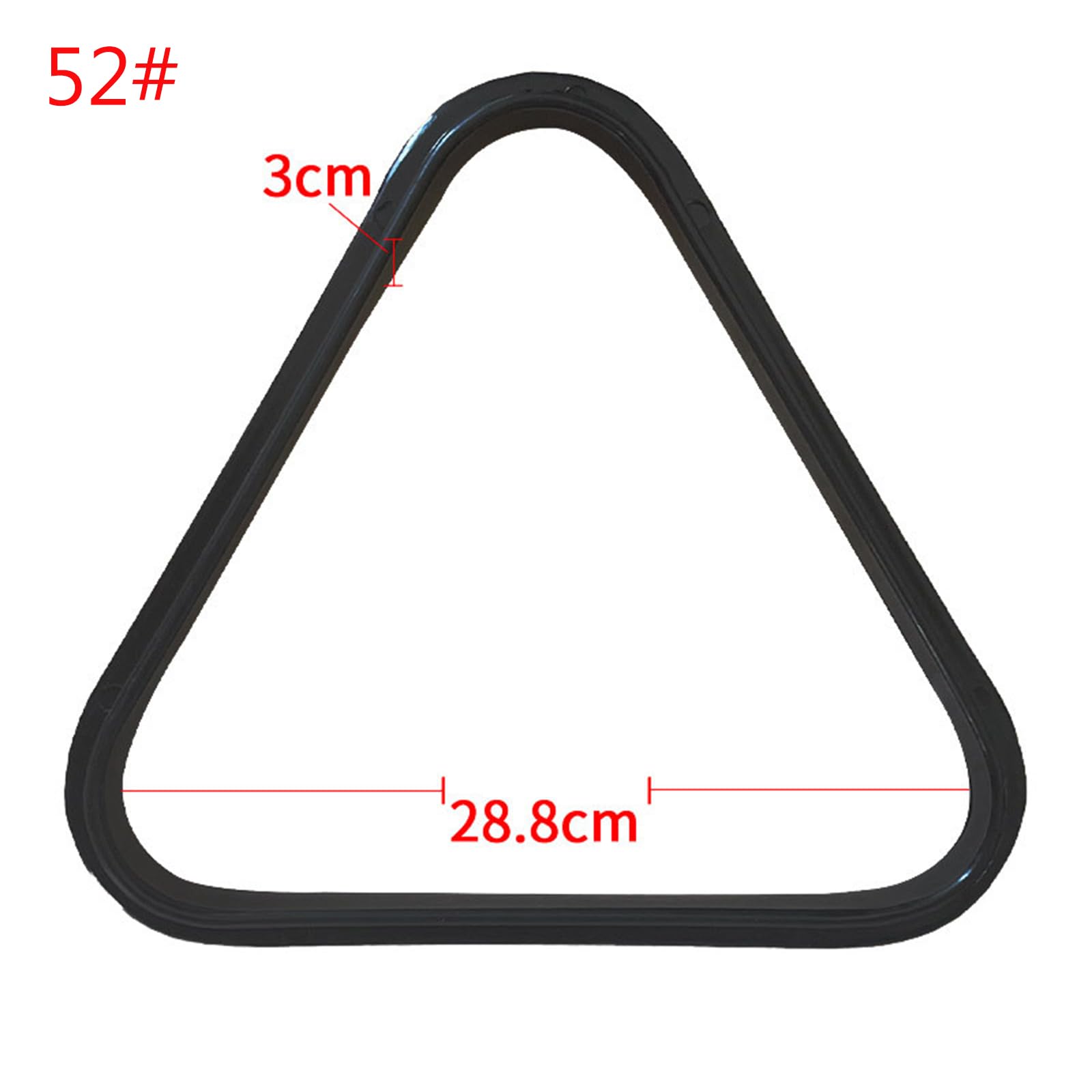 Colgante Marco Triangular para Billar, Estante Soporte Mesa de Billar