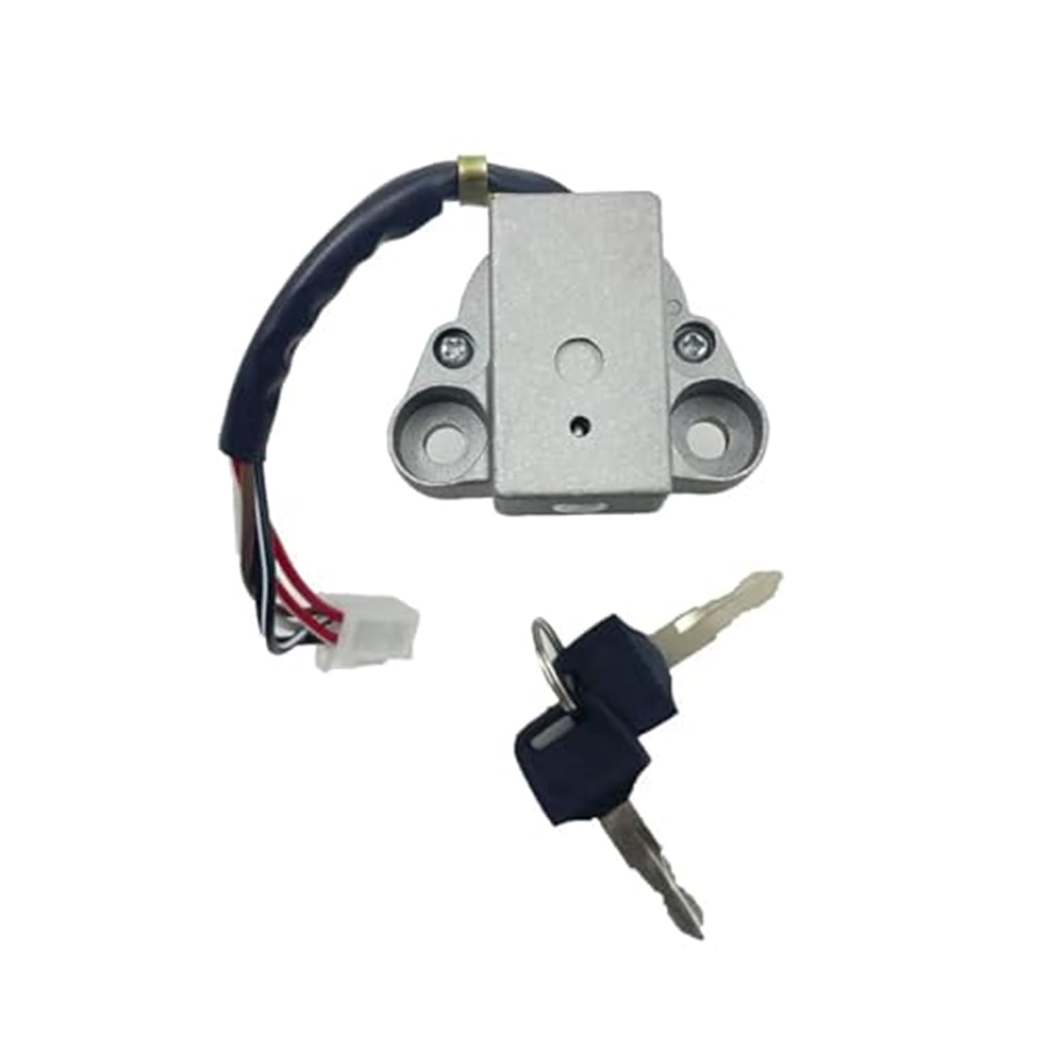 Ignition Barrel for Klr-650 for Klr 650 1987-2007 Motorcycle Switch Key Set Electric Door Lock 6 Wires Car Door Lock Actuator Unit