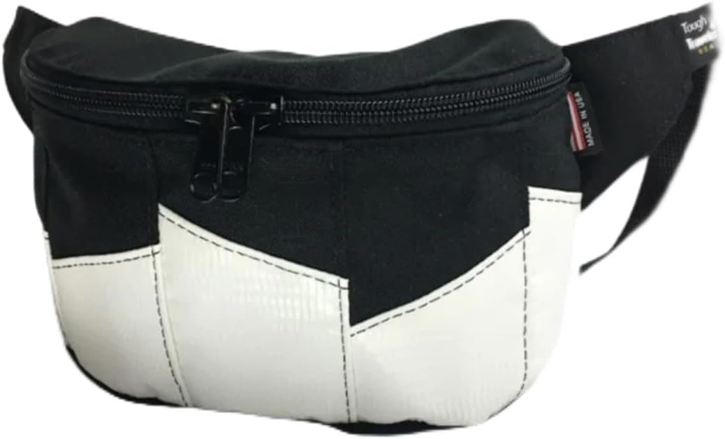Tough Traveler | Made in USA | DECO Sling/Waist Pack White Sparkle