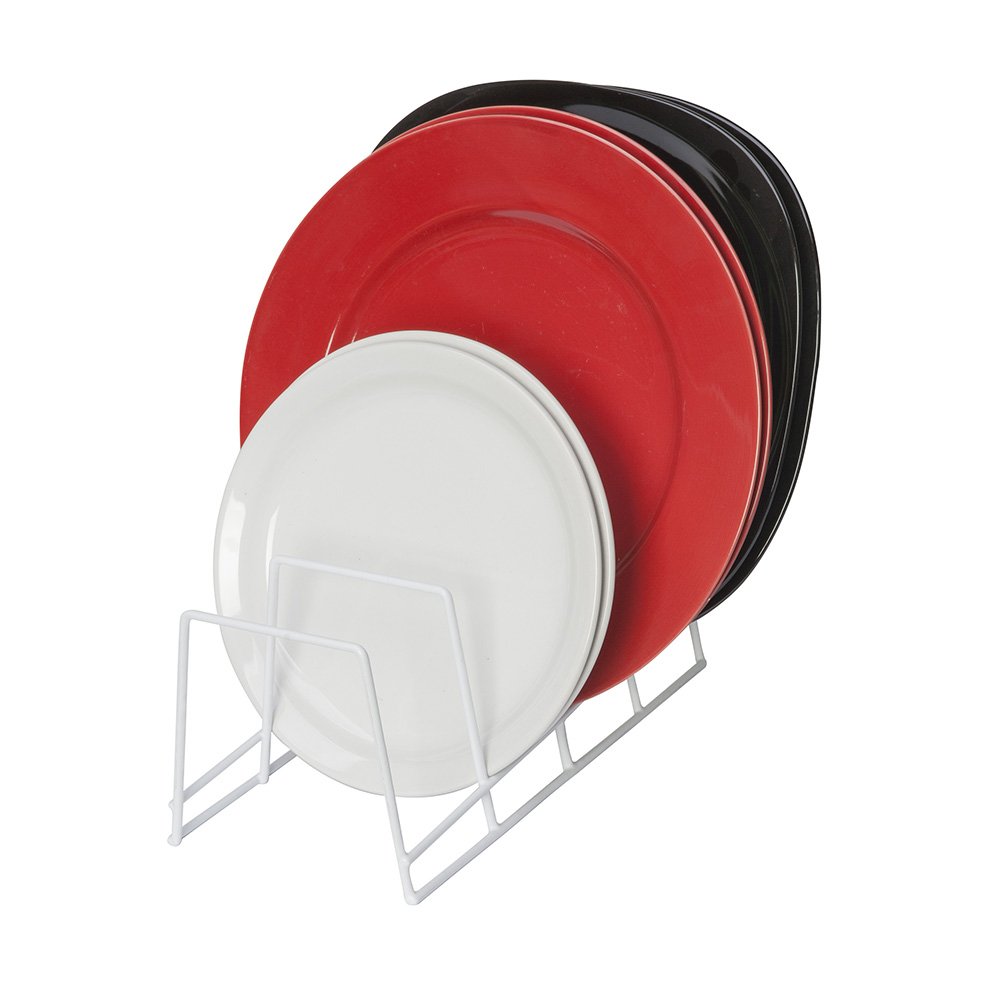 Panacea Grayline 40213 Plate Rack, White