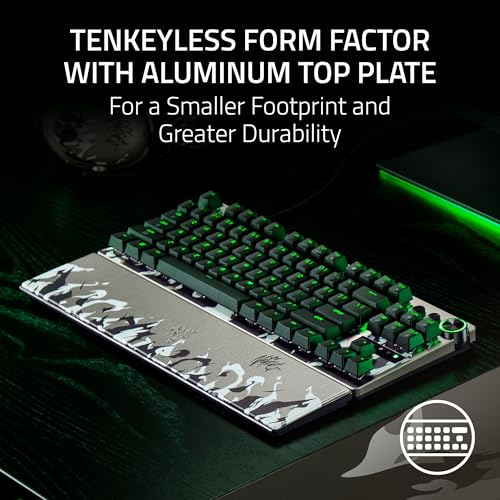 Huntsman V3 Pro TKL 8KHz Esports Gaming Keyboard: interruttori ottici analogici Gen 2-8000 Hz Polling Snap Tap - Trigger rapido - Azionamento regolabile - Controlli multimediali - Niko Edition - Tastiera gaming - Immagine 10