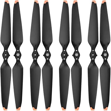 16pcs Propellers for DJI Mavic 3 PRO/Mavic 3 /Mavic 3 Classic Drone, 4 Pairs Foldable 9453 Low Noise Quick Release CW CCW Blade Props Wings Fans Replacement Quadcopter Accessories Orange Tip