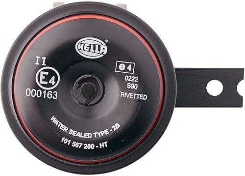Miniatura 2 de HELLA Bocina de señal - STYLE HORN S90 SET - 12V - 111dB (A) - Rango de frecuencia 350415Hz - Tono altotono bajo - Eléctrico - Conector plano