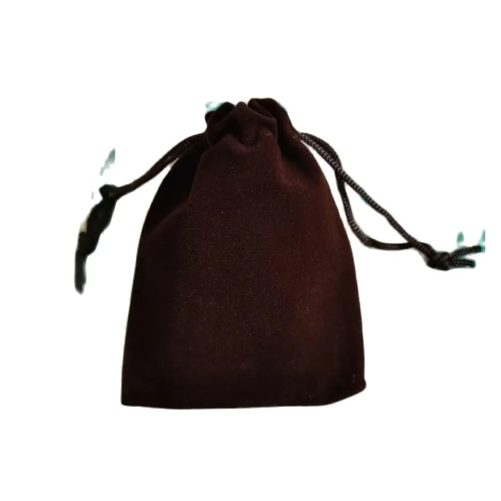 SHENJMAI Velvet Jewelry Pouches 100Pcs/Lot 5x7cm 7x9cm 9x12cm Drawstrings Velvet Bags Jewelry Packaging Pouches Wedding(Brown,9x12cm)