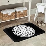 EAEQKOUC Alfombra 3D Felpuda Antideslizante clásica Rip Curl, Dust-proo para Entrada a la Cocina, Alfombrillas para los pies del balcón de la casa, Decoraciones navideñas