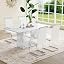 4 White Chairs|1162