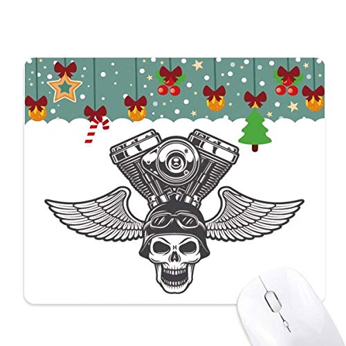 Alfombrilla de ratón de esqueleto de moto, el regalo original para moteros