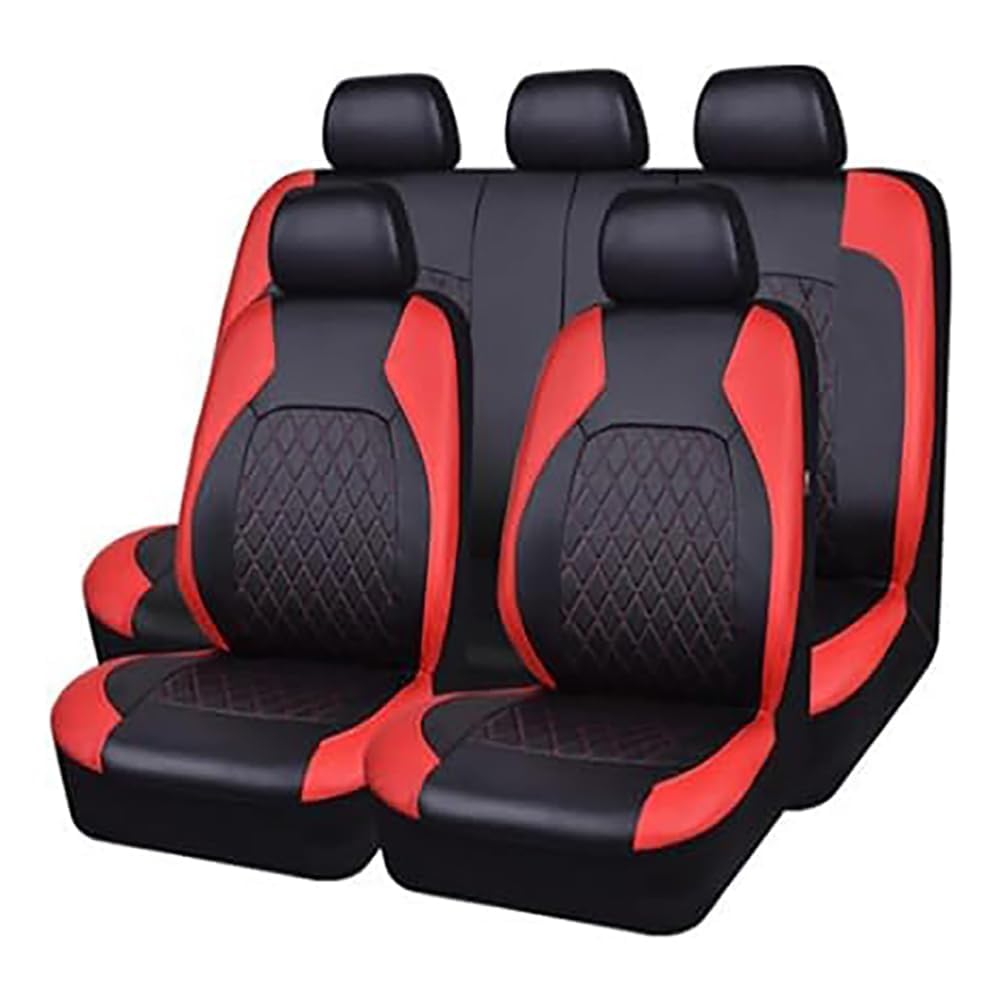 LJWZDXHN Car Seat Cover Sets, For Benz Klasse GLC 300 X253 200 X253 300e Comfortable Waterproof Front & Rear Seat Covers, Car Interior Protector Accessories,D