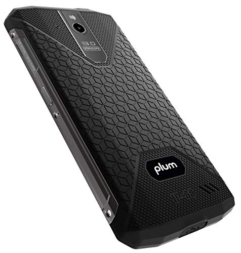 Plum Gator 5 - Rugged Phone Unlocked 3G GSM 5.2" Display Water Shock Proof Ip68 Military Grade 16+2 GB Memory ATT Tmobile Metro Cricket Mint Walmart Mobile Net10, Black (Z519BLK) - Thumbnail 2