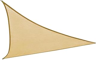 Garneck Pára-Sol Ao Ar Livre Viseira De Sol Piscina Vela Pano Sombra De Pátio Pendurado Vela Triângulo Dossel Triângulo Vela Tons De Sol Para Pátios Toldo Proteção Solar