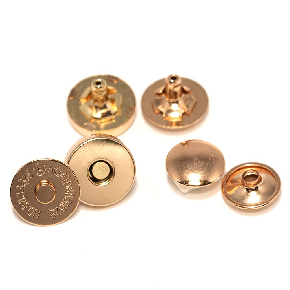Amazon | クラフトライフ マグネット ボタン ホック 両面カシメ式 14mm