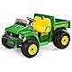Peg Perego John Deere Gator HPX Rear Wheels Black Unfinished (3 x 3. inches /1 x 0 mm, 0 inches Offset) (Compatible with Peg Perego John Deere Gator HPX that were made before 2010)