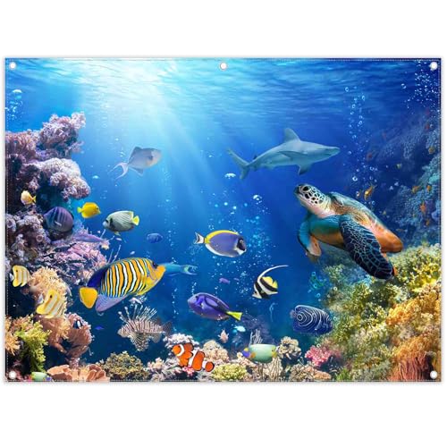 Swepuck 8x6ft Under The Sea Photography Backdrop Ocean Underwater World
