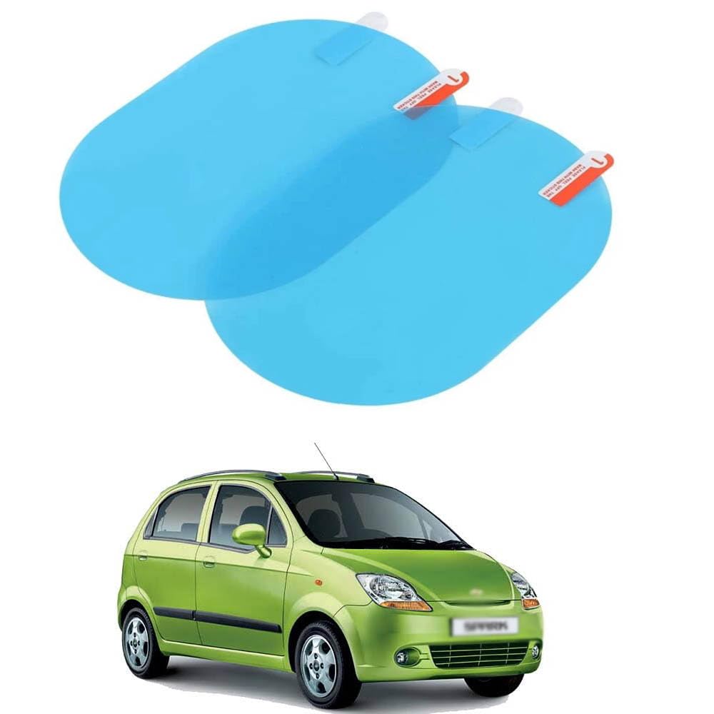 Rainproof Car Rear View Mirror Protective Film, Anti Fog HD Side View Mirror Decal Anti Mist Anti Glare Anti Scratch Waterproof Clear Sticker for Car SPART 01