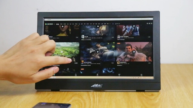 Moniteur Portable 15,6 Pouces CDISPLAY Écran Tactile Portable Monitor