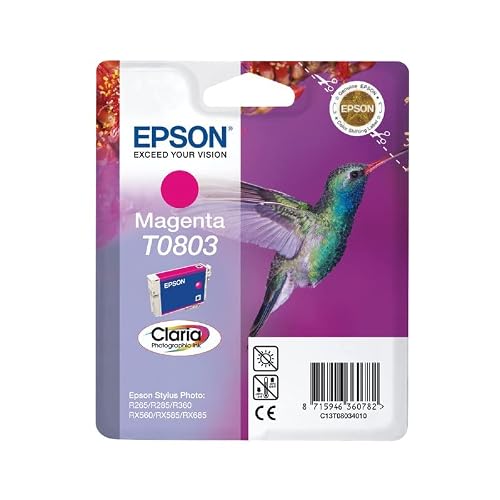 Epson T0805 Cyan original cartouche d'encre pour Stylus Photo P50 PX650 PX660 PX700 PX710 PX720 PX730 PX800 PX810 PX820 PX830 - vue 6
